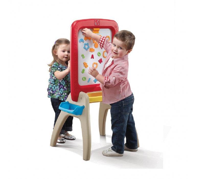 Caballete Pintor Dual Rojo - Hobby Market