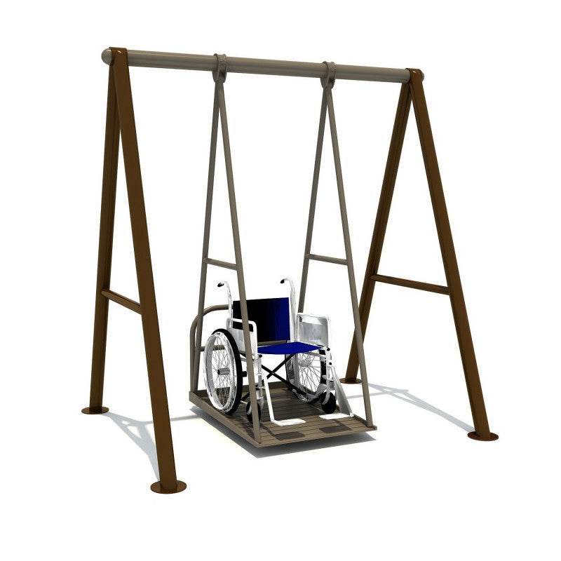 Columpio Inclusivo Silla de Ruedas - Hobby Market