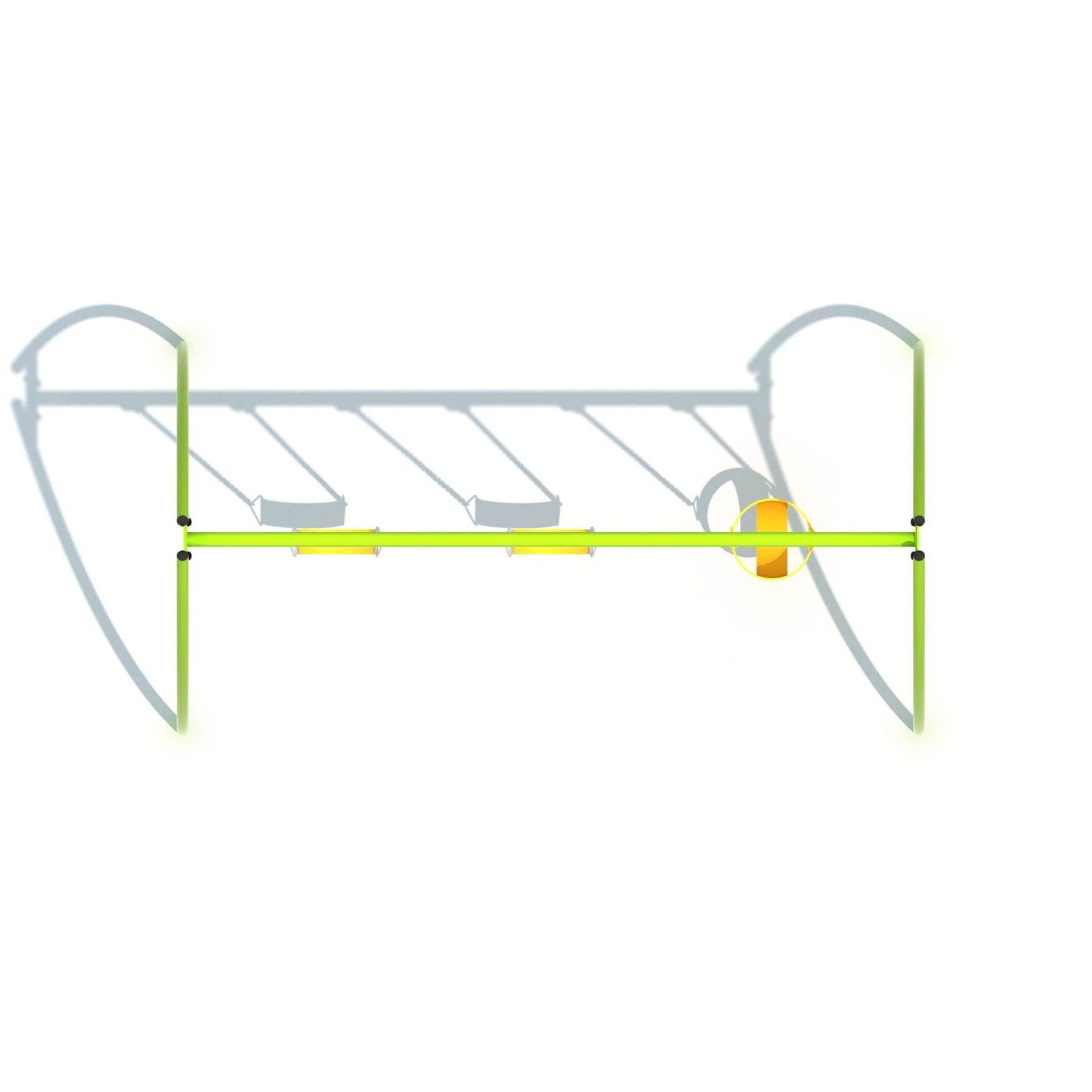 Columpio Mixto Curvo - Hobby Market