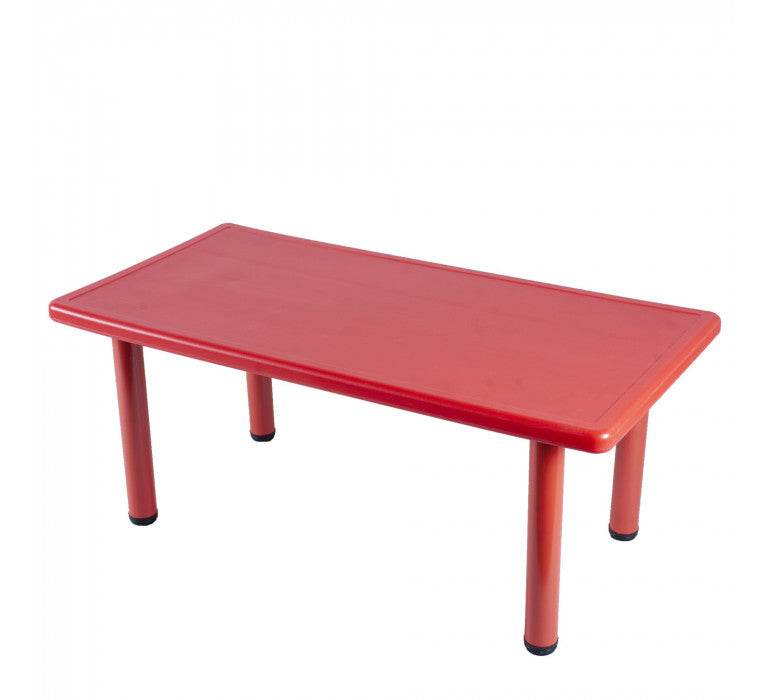 Mesa Rectangular Rojo - Hobby Market
