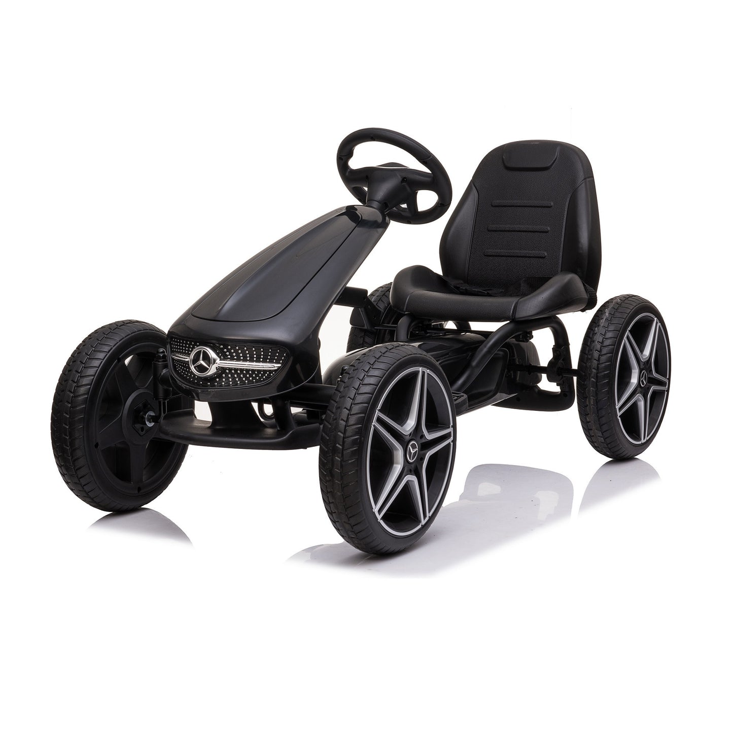 Go Kart Mercedes Negro-Go Kart-HB1453610N-Go Kart Pedal-Hobby Market