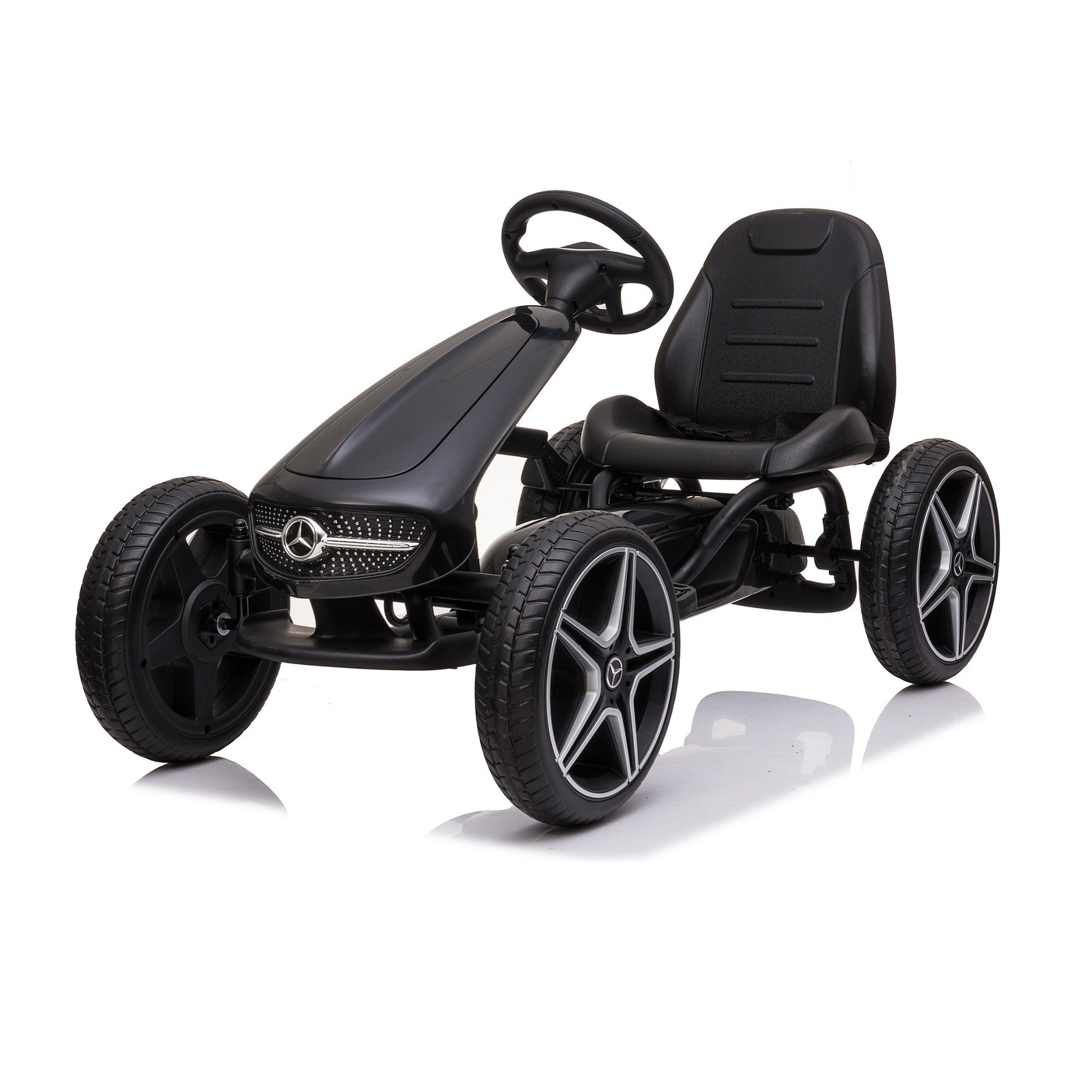 Go Kart Mercedes Negro-Go Kart-HB1453610N-Go Kart Pedal-Hobby Market