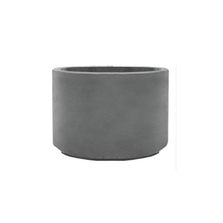 Jardinera Hormigón Cilindro 100x100x40 cm - Garden Market