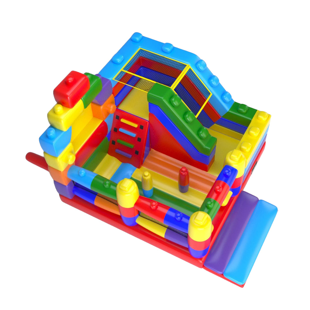 Juego Inflable Funland 5x4m-HBIL61-Juegos Inflables Castillos y Toboganes-Hobby Market