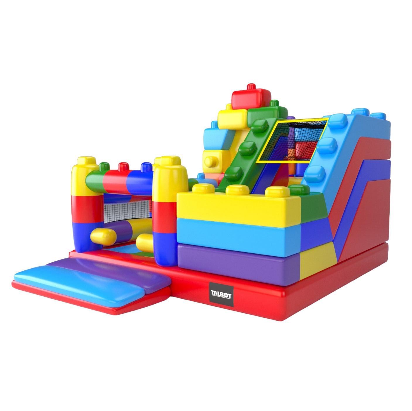 Juego Inflable Funland 5x4m-HBIL61-Juegos Inflables Castillos y Toboganes-Hobby Market