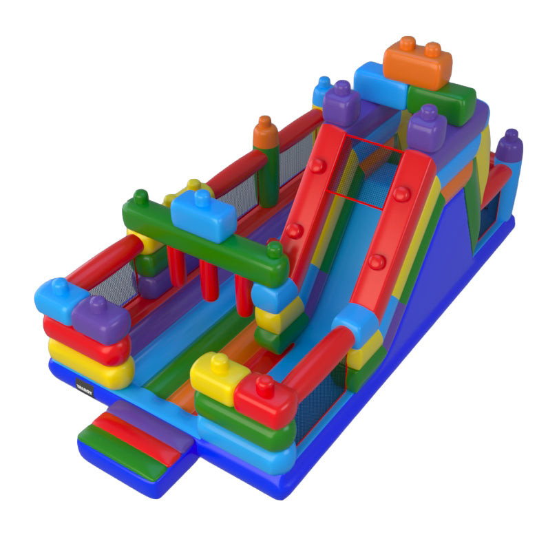 Juego Inflable Funland 8x4m-HBIL62-Juegos Inflables Castillos y Toboganes-Hobby Market