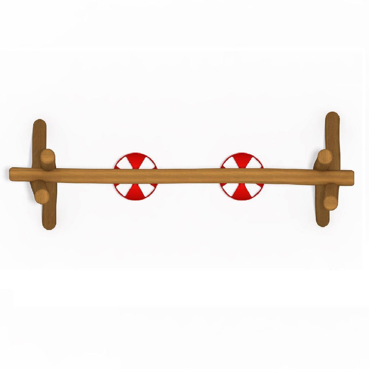 Juego Madera Bosque Columpio Doble - Hobby Market