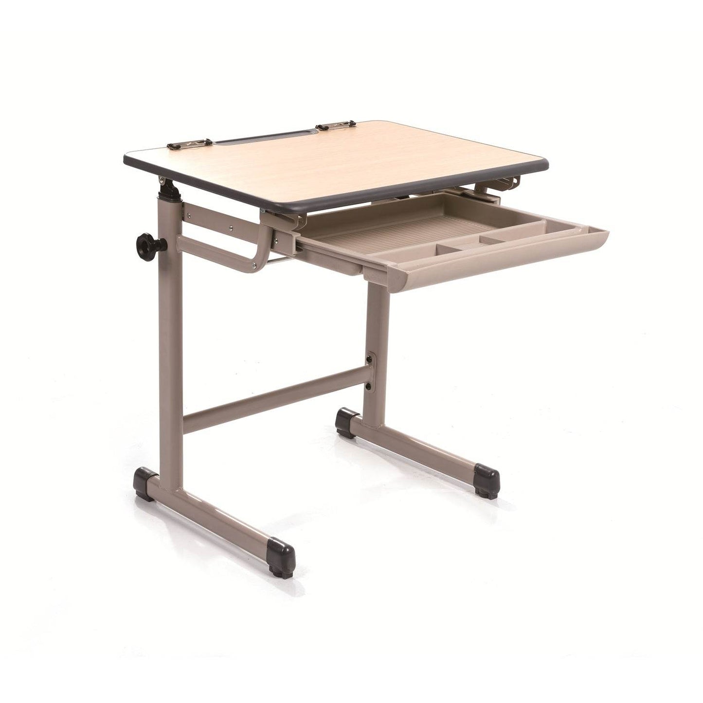 Mesa Arte Regulable Doble Capa Melamina-Pupitres-YCY-108-Mobiliario Escolar-Hobby Market