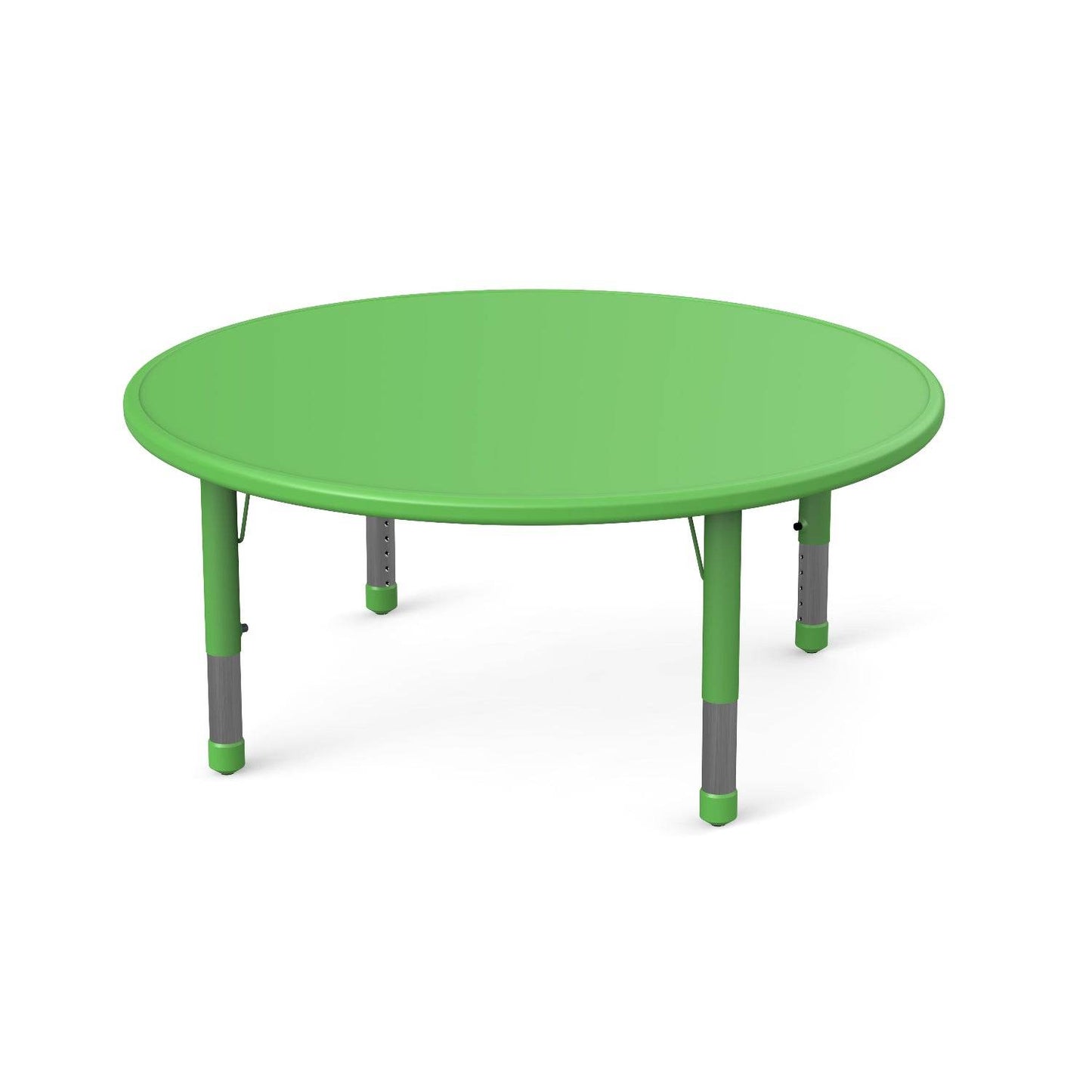 Mesa Redonda Polipropileno Reforzada-Mesas Escolares-YCY-004-2_VERDE-Mobiliario Escolar-Hobby Market