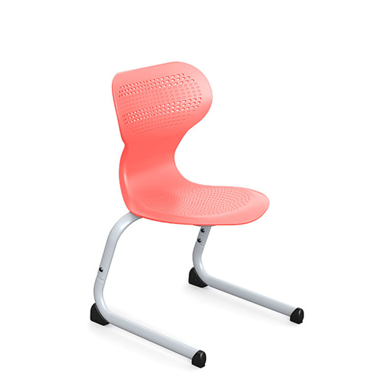 Silla Ergonometrica Polipropileno-Sillas Universitarias-YCX-332_ROJO-Mobiliario Escolar-Hobby Market