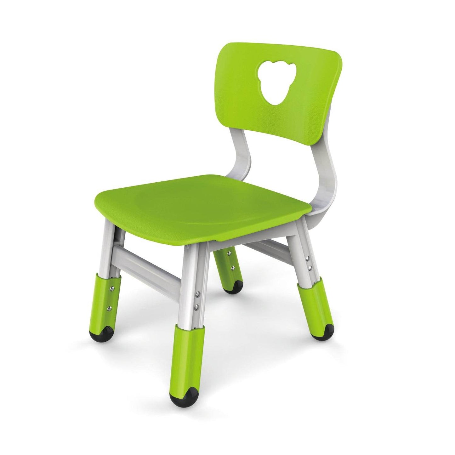 Silla Prebasica Apilable Regulable en Altura-Sillas PreBasica y Basica-YCX-036_VERDE-Mobiliario Escolar-Hobby Market