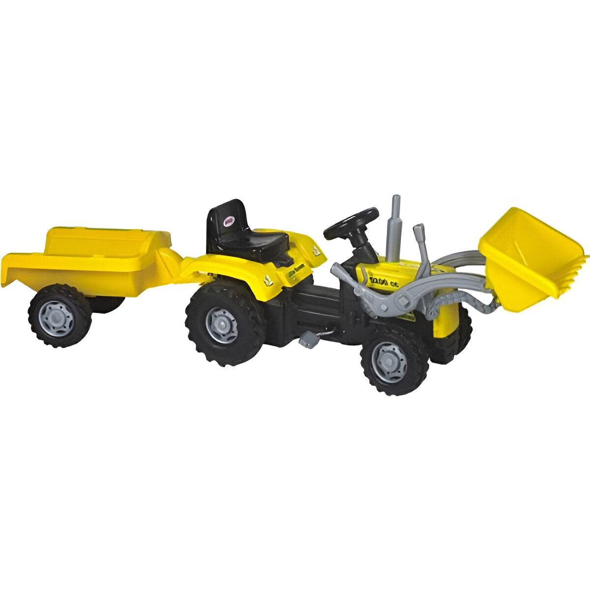 Tractor a Pedales con Carro - Hobby Market