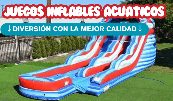 Juegos Inflables Acuáticos - Hobby Market