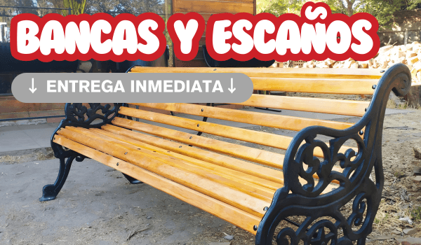Escaños y Bancas - Hobby Market
