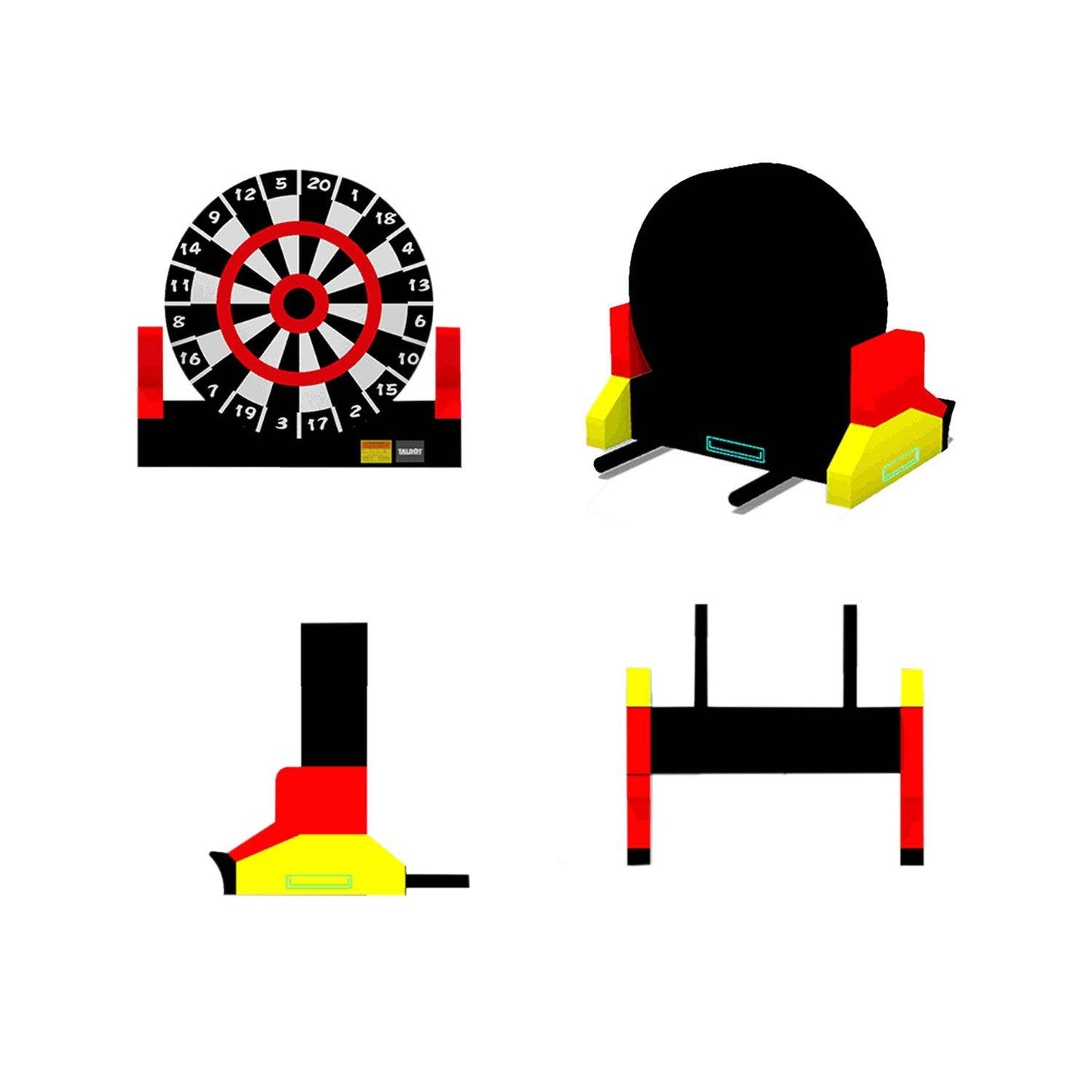 Juego Inflable Fútbol 4x2 - Hobby Market