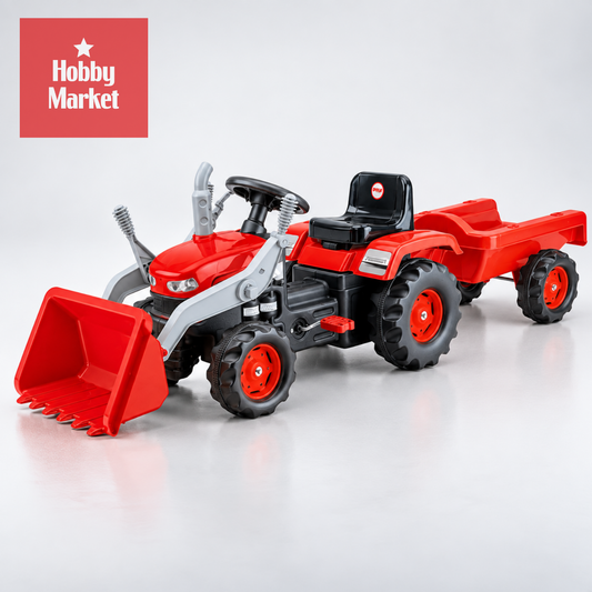 Tractor a Pedales con Carro