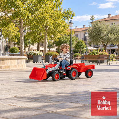 Tractor a Pedales con Carro