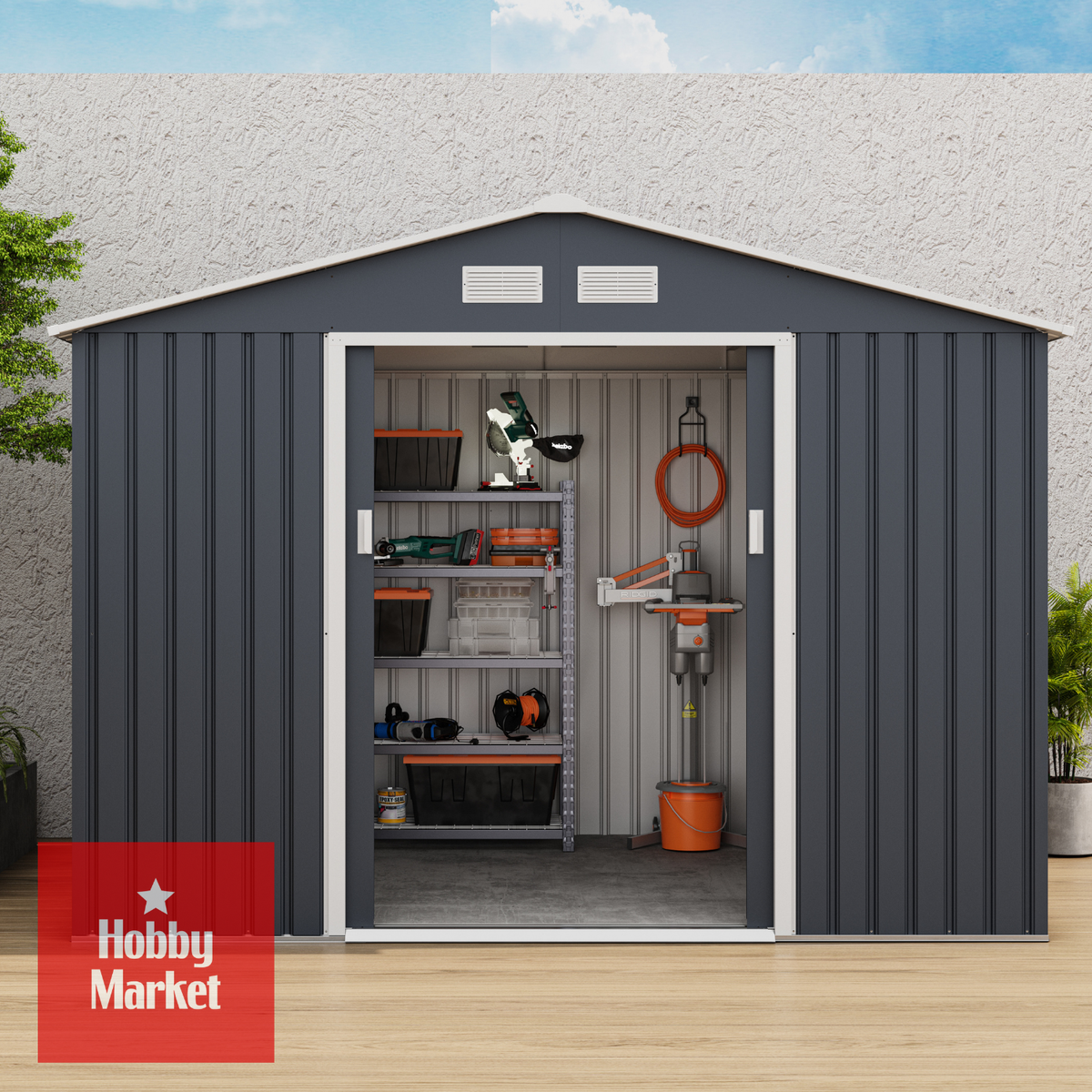 Bodega E 8,84m² Gris