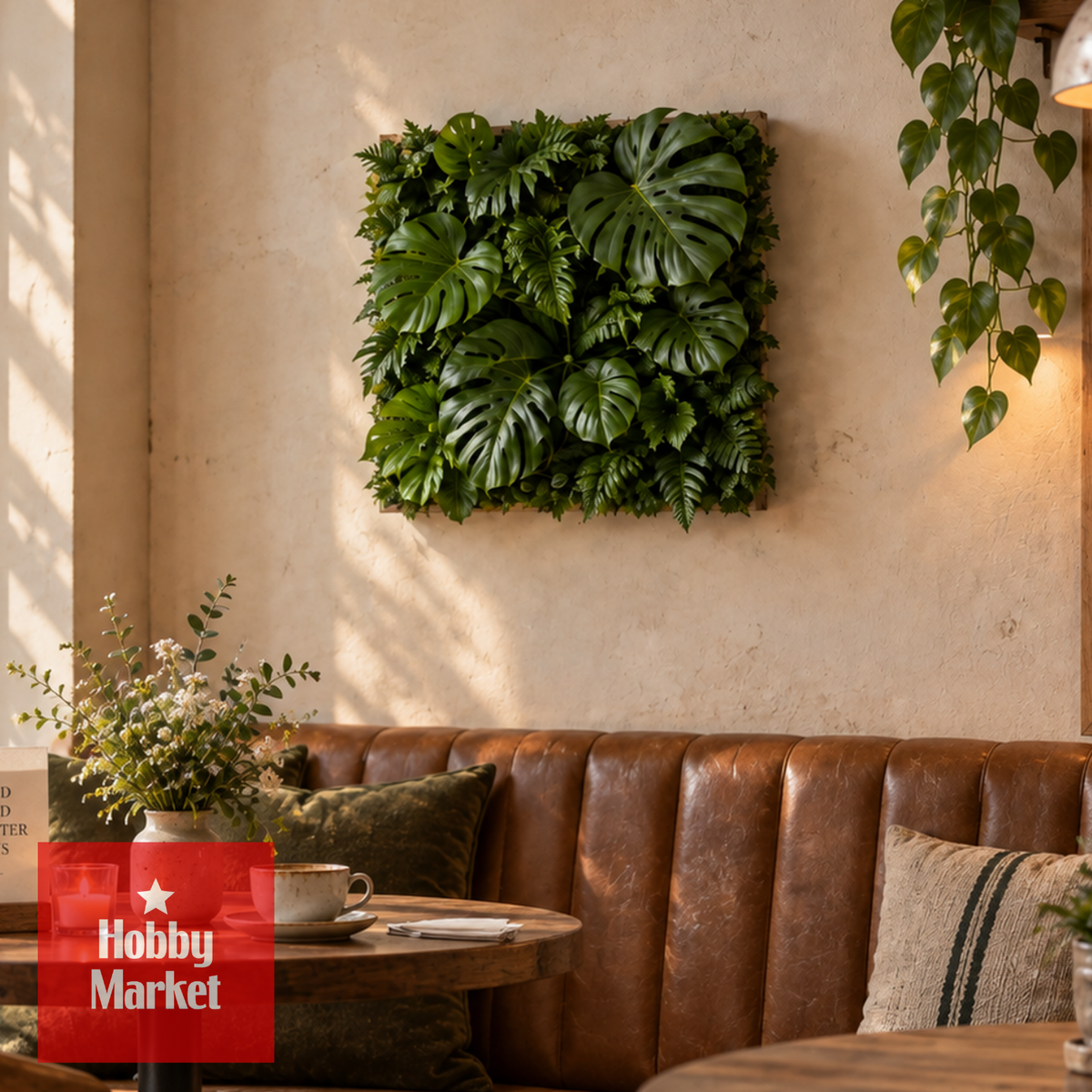 Jardin Vertical Monstera 38 x 38 cm