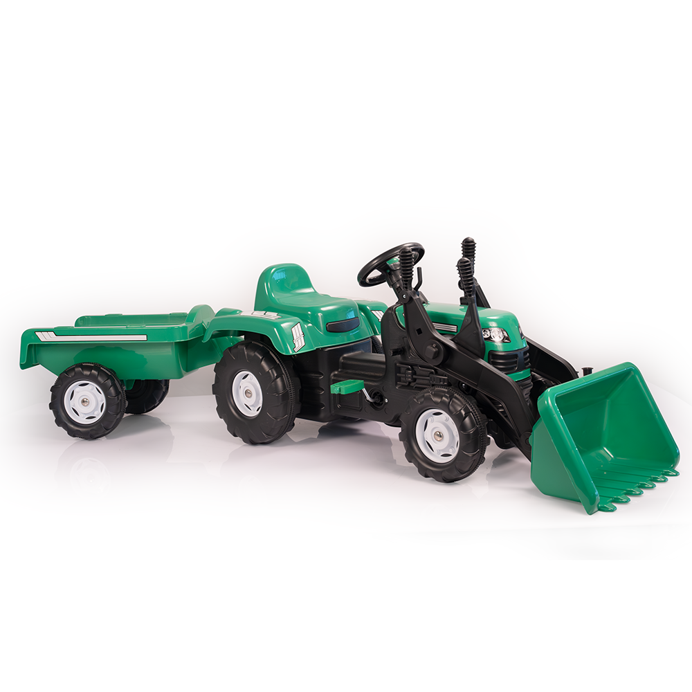 Tractor con Pala y Carro