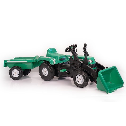 Tractor con Pala y Carro