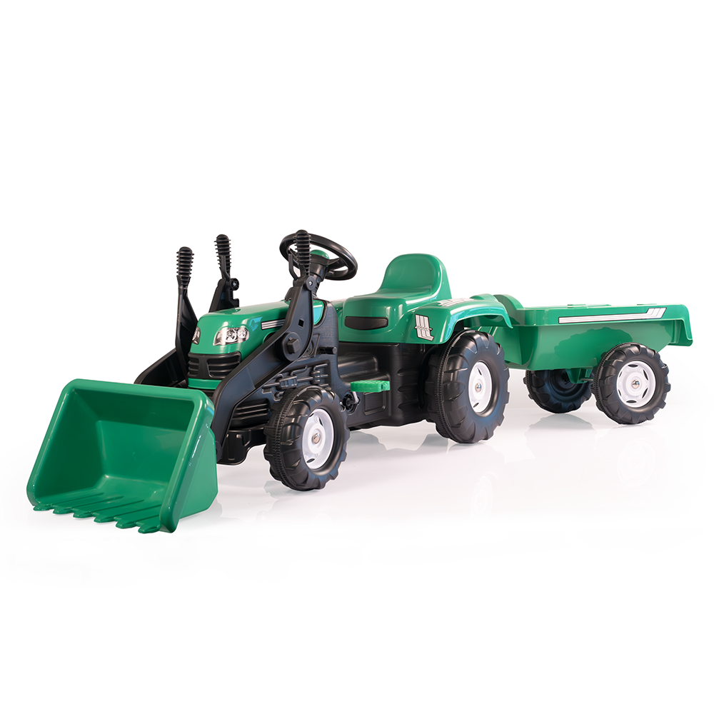 Tractor con Pala y Carro