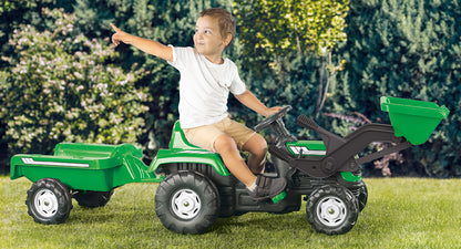 Tractor con Pala y Carro