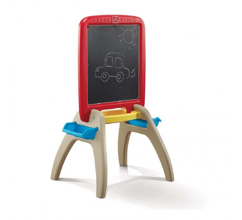 Caballete Pintor Dual Rojo-Caballetes-Muebles Infantiles-HB826800-Hobby Market