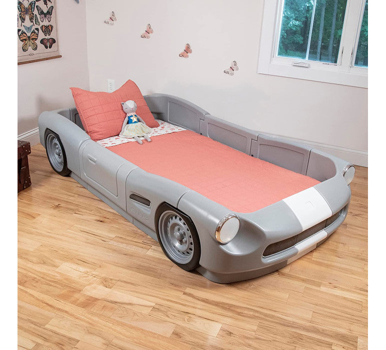 Cama Niños Roadster Gris-Camas-Muebles Infantiles-HB4302KR-Hobby Market