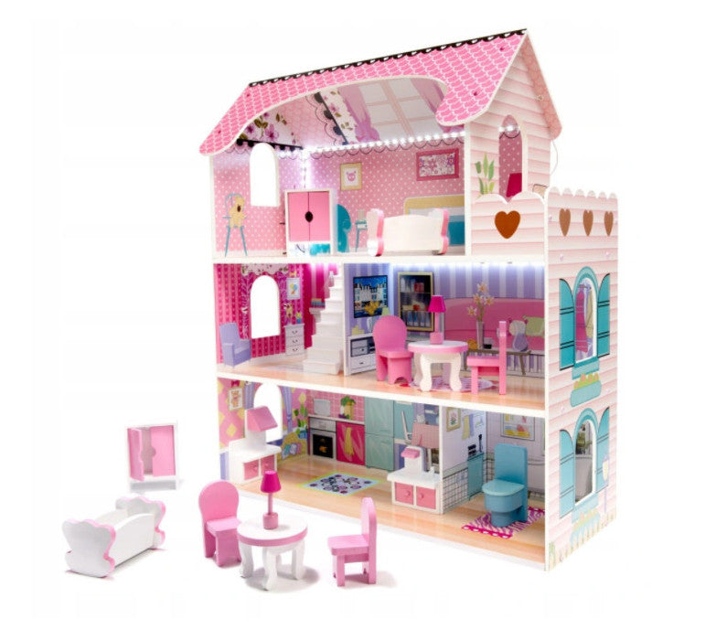 Casa de Munecas Violeta-Casas de Muñecas-Juego de Fantasia-HMET380-Hobby Market