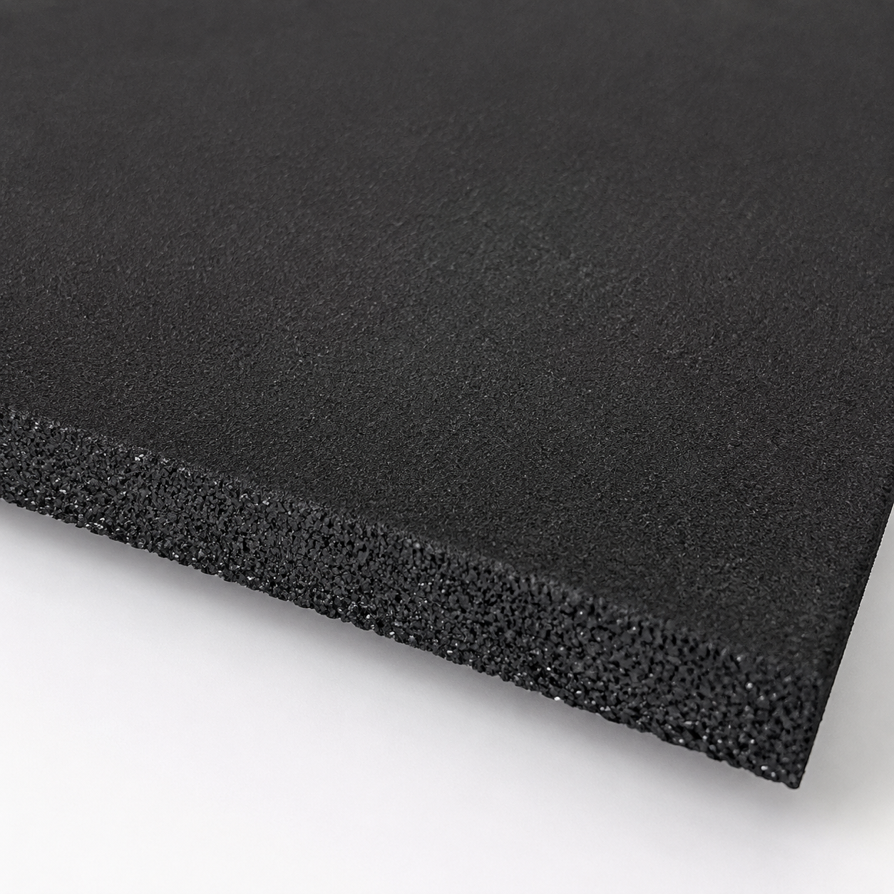 Piso Gimnasio Negro 1x1 Metros 15mm