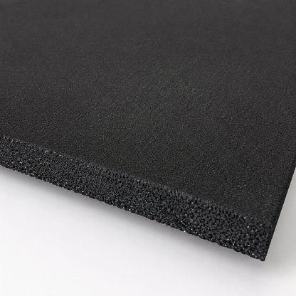 Piso Gimnasio Negro 1x1 Metros 15mm