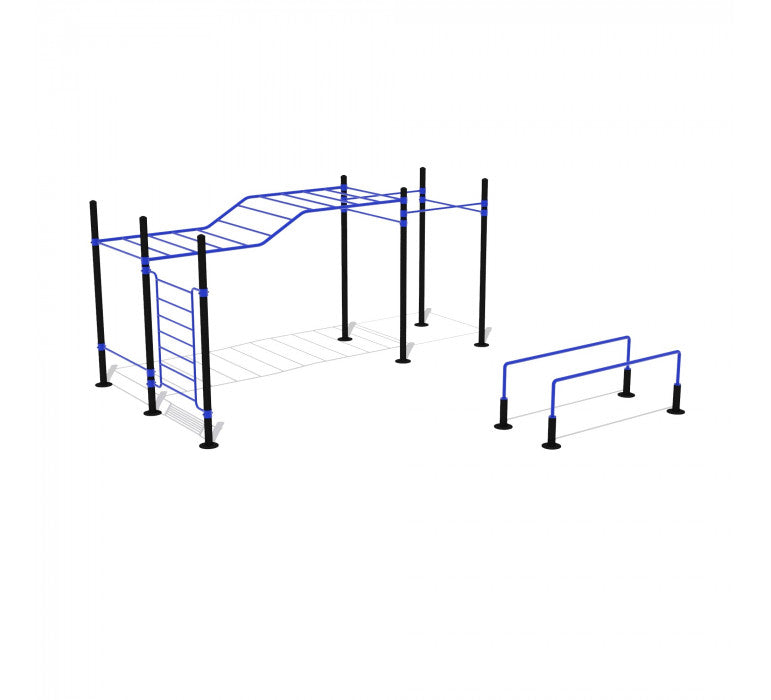 Circuito Calistenia 23-Circuitos-Street Fitness-HBUD123X-Hobby Market