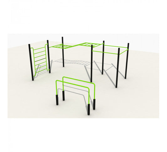 Circuito Calistenia-Circuitos-Street Fitness-HBSF08-Hobby Market