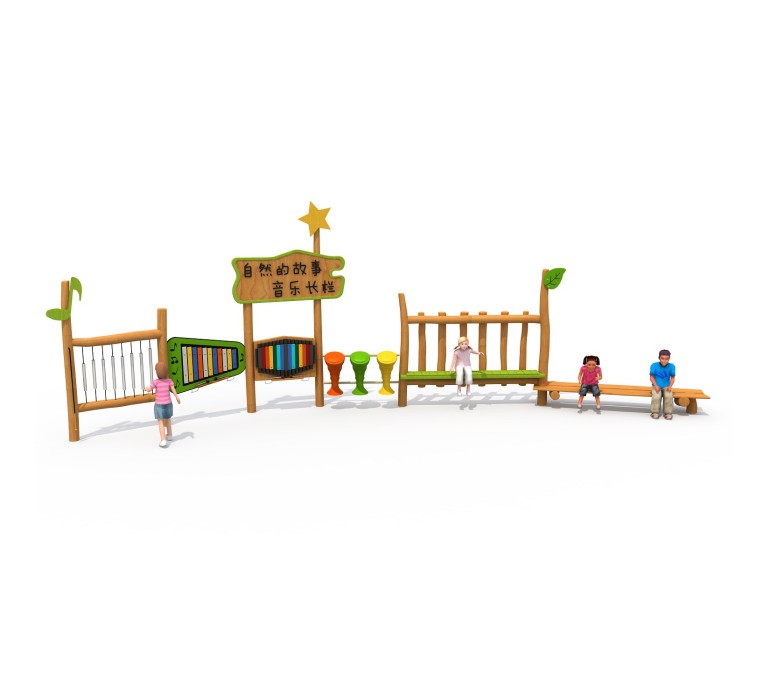 Circuito Interactivo Madera A-Modular Inclusivo-Juegos Inclusivos-HBFY2851-Hobby Market