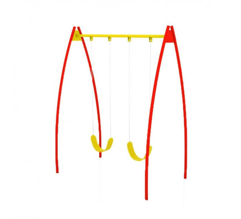 Columpio Doble Arco A-Columpios de Metal-HBUD14-Columpios-Hobby Market