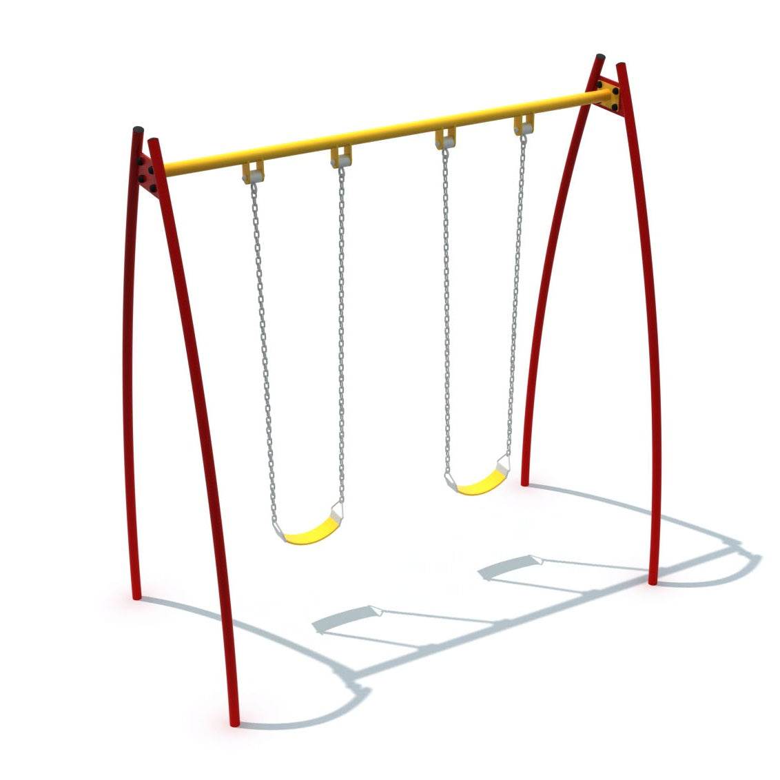 Columpio Doble Arco Pro-Columpios de Metal-HBUD14X-Columpios-Hobby Market