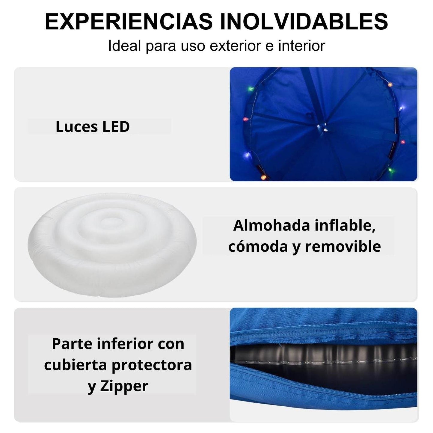 Columpio Refugio Azul-Hobby Market