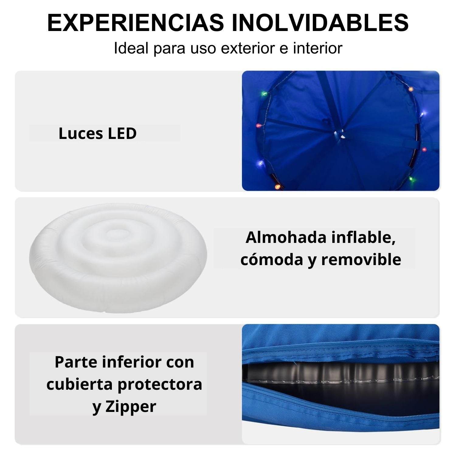 Columpio Refugio Azul-Hobby Market