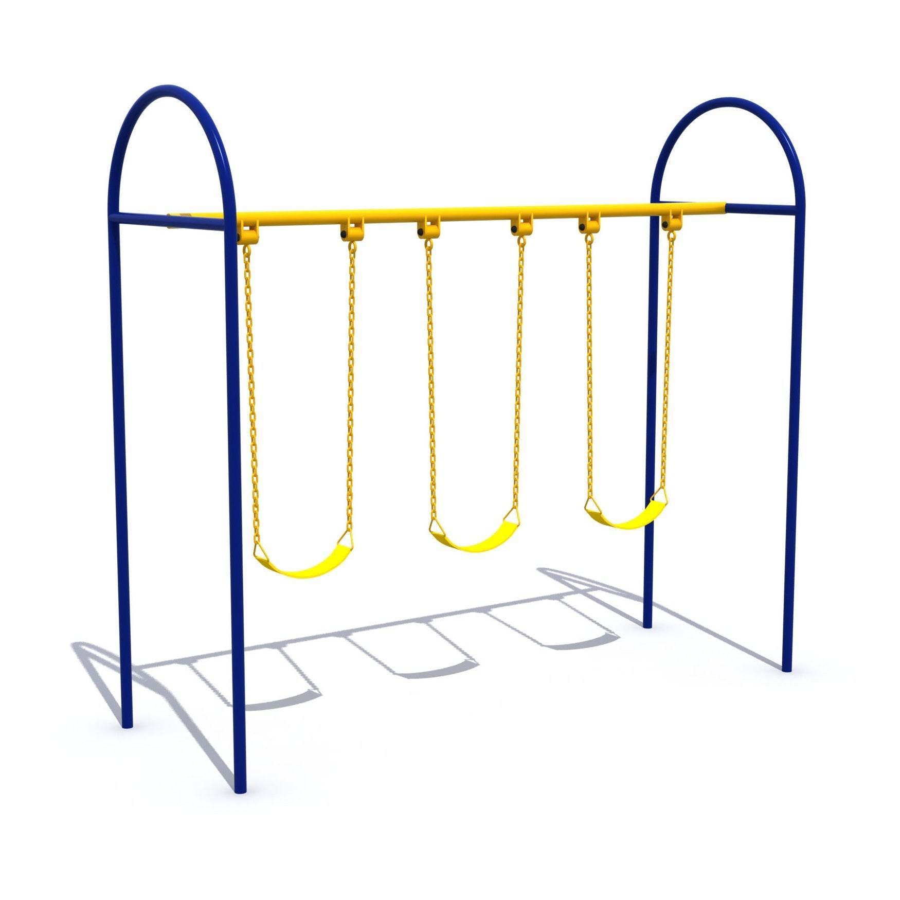 Columpio Triple Arco Pro-Columpios de Metal-HBUD18X-Columpios-Hobby Market