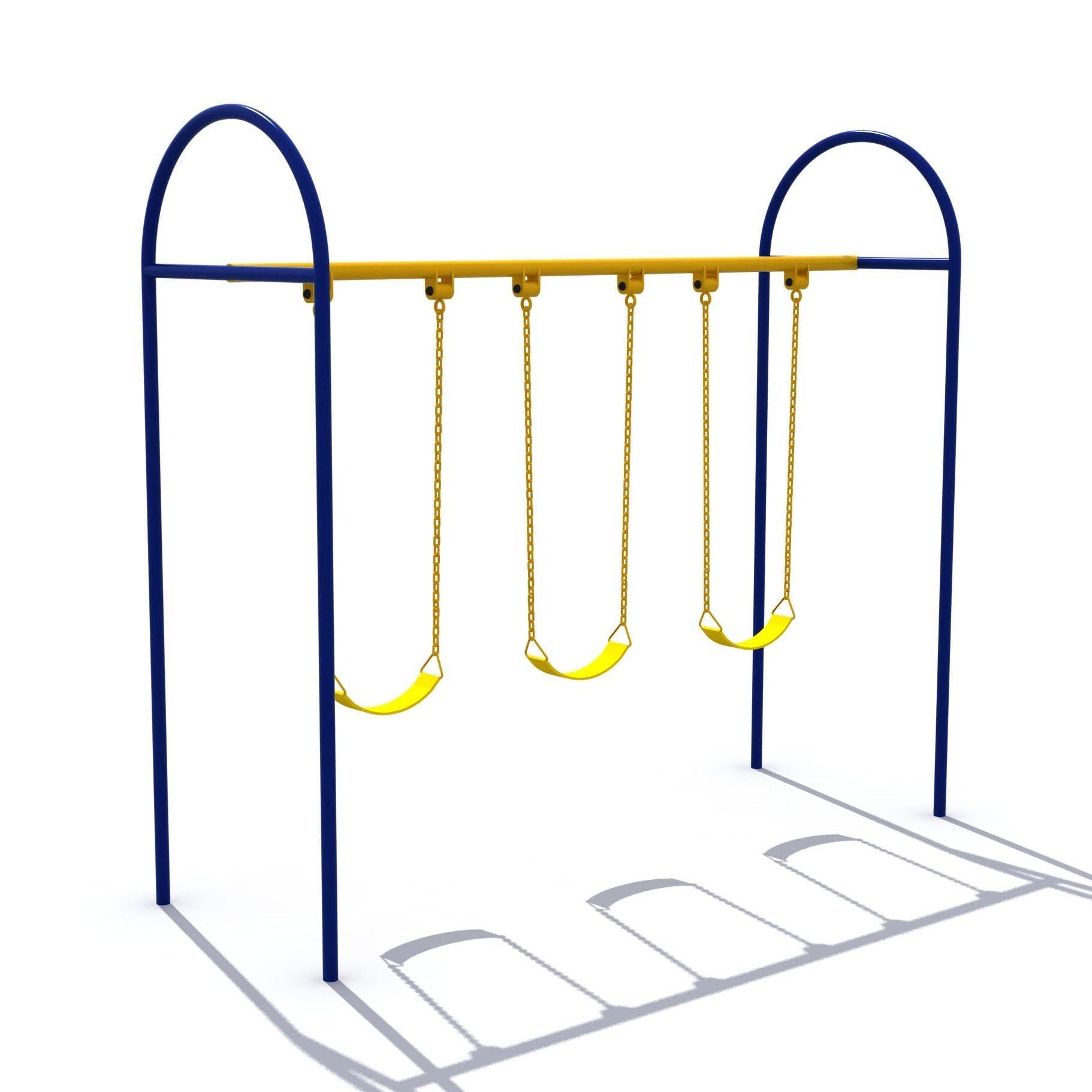Columpio Triple Arco Pro-Columpios de Metal-HBUD18X-Columpios-Hobby Market