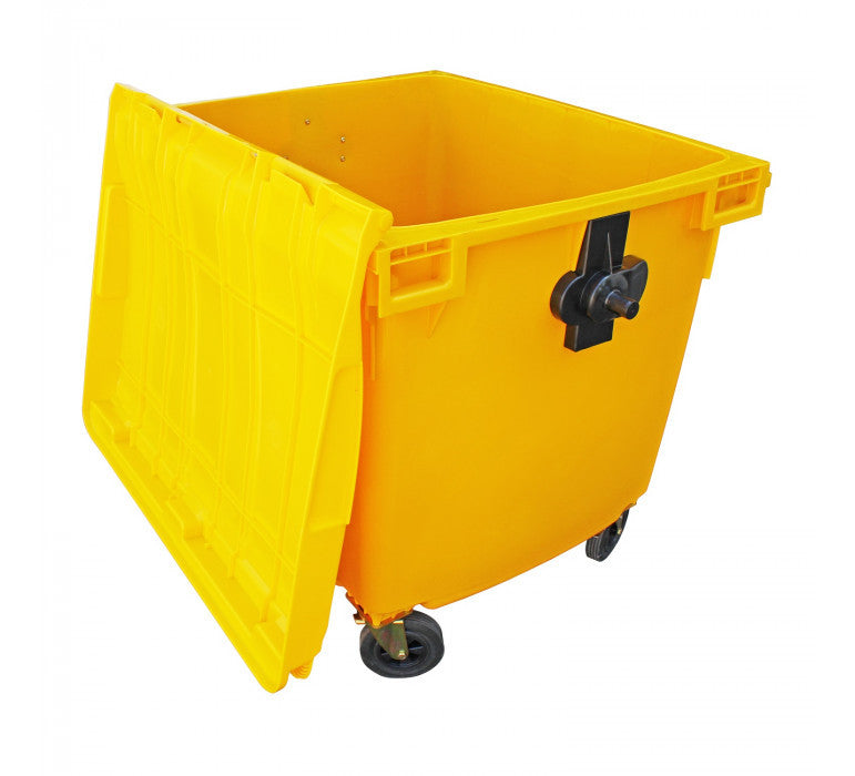 Contenedor de Basura 1100 Lts Amarillo-Contenedor de Basura-SN05AMARILLO-Hobby Market