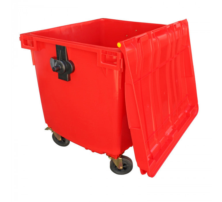 Contenedor de Basura 1100 Lts Rojo-Contenedor de Basura-SN05ROJO-Hobby Market