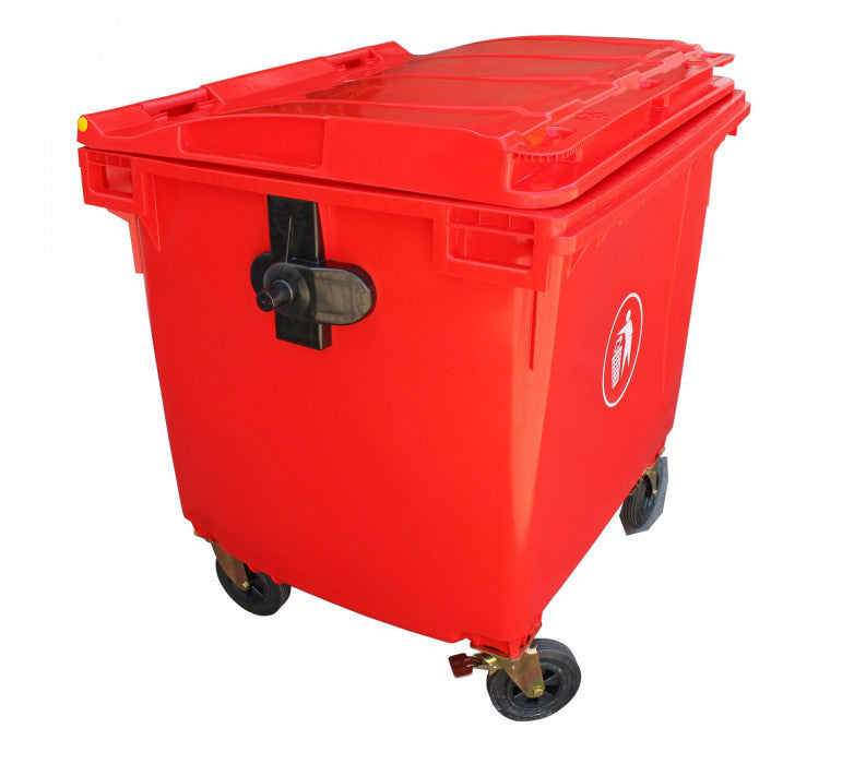 Contenedor de Basura 1100 Lts Rojo-Contenedor de Basura-SN05ROJO-Hobby Market