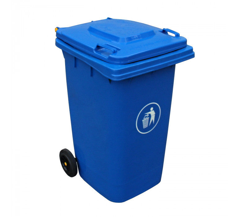 Contenedor de Basura 120 Lts Azul-Contenedor de Basura-SN01AZUL-Hobby Market