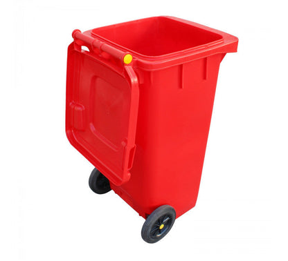 Contenedor de Basura 120 Lts Rojo-Contenedor de Basura-SN01ROJO-Hobby Market