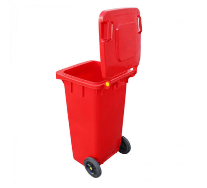 Contenedor de Basura 120 Lts Rojo-Contenedor de Basura-SN01ROJO-Hobby Market