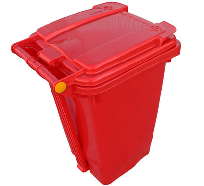 Contenedor de Basura 60 Lts Rojo-Contenedor de Basura-SN06ROJO-Hobby Market