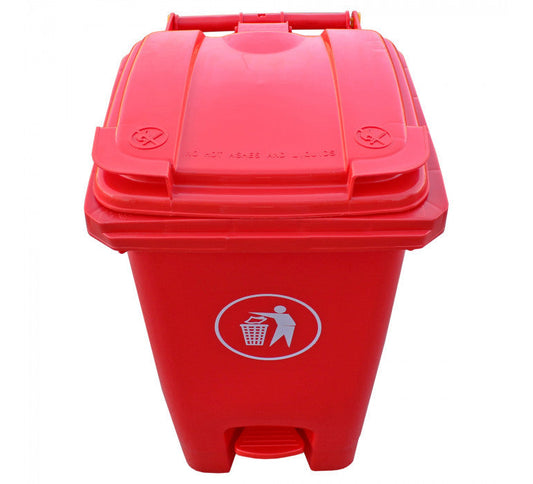 Contenedor de Basura 60 Lts Rojo-Contenedor de Basura-SN06ROJO-Hobby Market