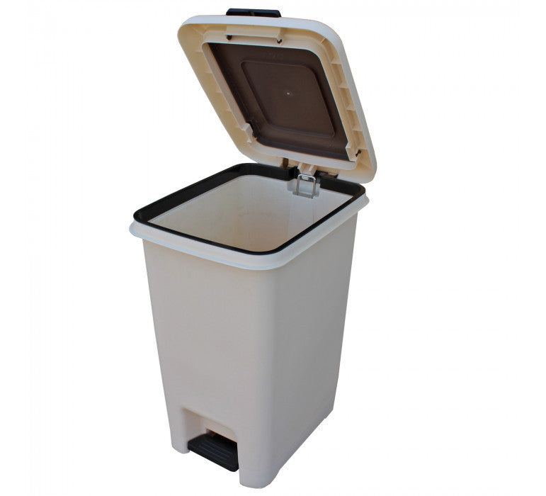 Contenedor de Basura Beige 30 Lts-Contenedor de Basura-Hobby Market